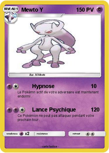 Pokemon Mewto Y
