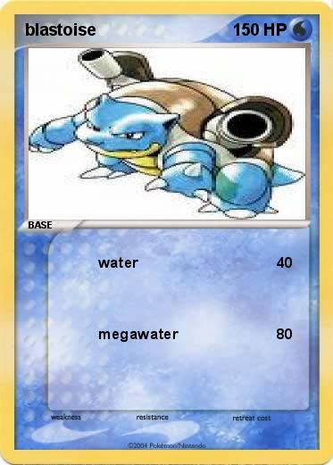 Pokemon blastoise