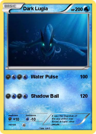Pokemon Dark Lugia
