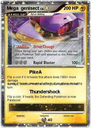 Pokemon Mega  genisect