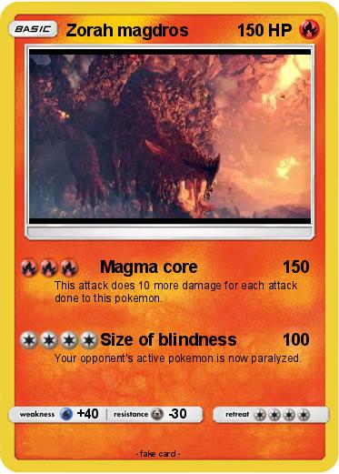 Pokemon Zorah magdros