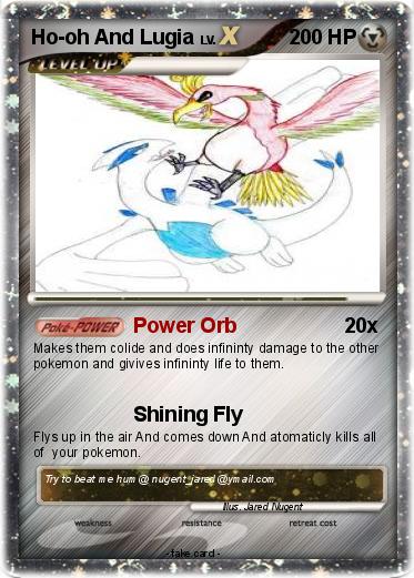 Pokemon Ho-oh And Lugia