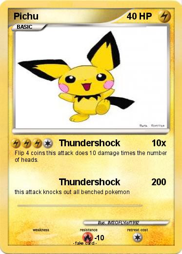 Pokemon Pichu