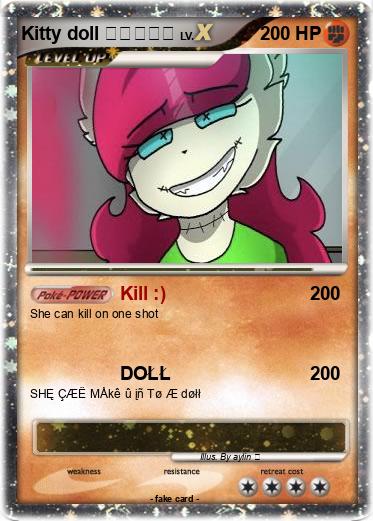 Pokemon Kitty doll ふむ日無名
