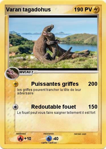 Pokemon Varan tagadohus