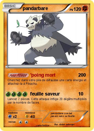 Pokemon pandarbare