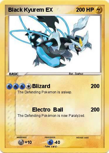 Pokemon Black Kyurem EX