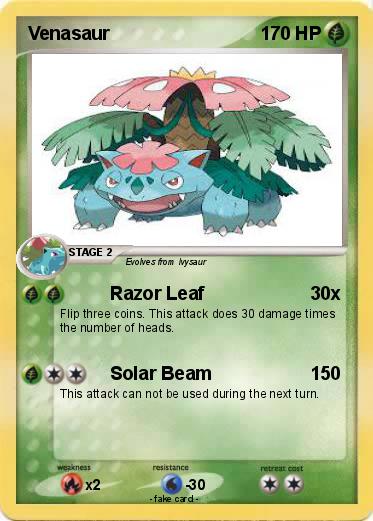 Pokemon Venasaur