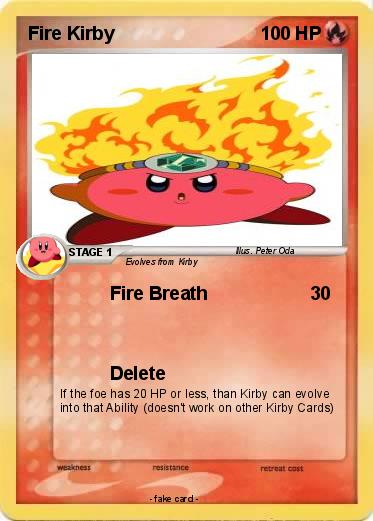 Pokemon Fire Kirby