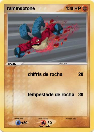 Pokemon rammsotone