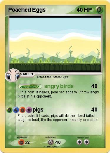 Pokemon Poached Eggs