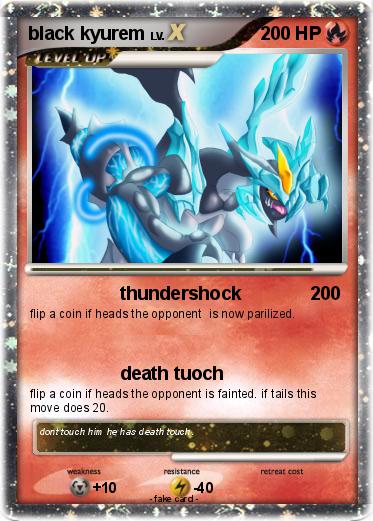 Pokemon black kyurem