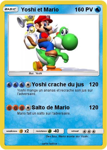 Pokemon Yoshi et Mario