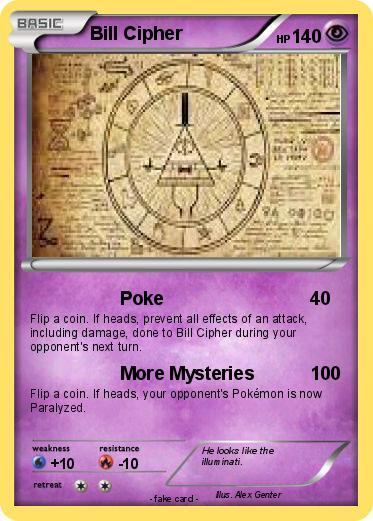 Pokemon Bill Cipher