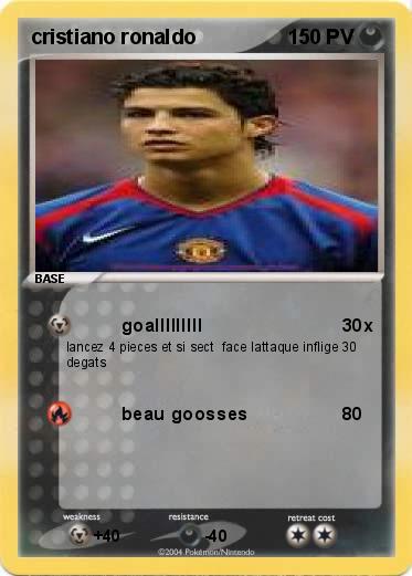 Pokemon cristiano ronaldo