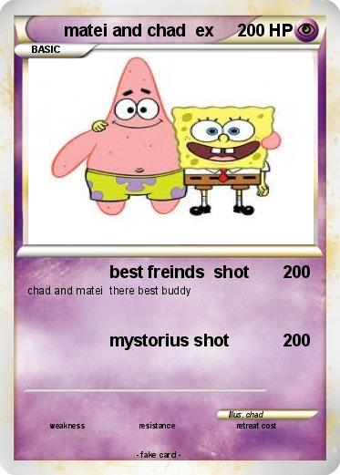 Pokemon matei and chad  ex