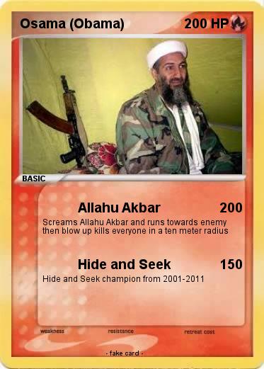 Pokemon Osama (Obama)