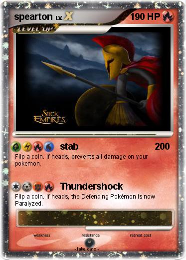 Pokemon spearton