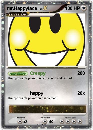 Pokemon mr.Happyface