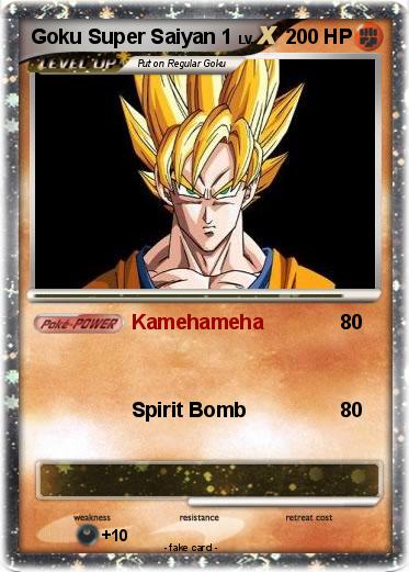 Pokemon Goku Super Saiyan 1