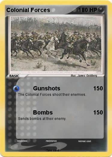 Pokemon Colonial Forces