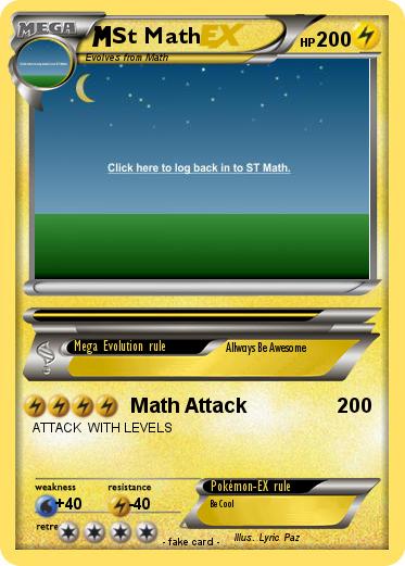 Pokemon St Math