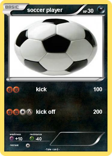 Pokemon soccer player
