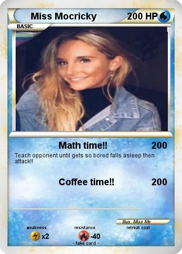 Pokemon Miss Mocricky