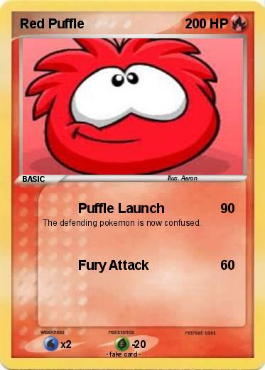 Pokemon Red Puffle