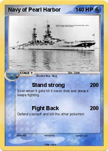 Pokemon Navy of Pearl Harbor