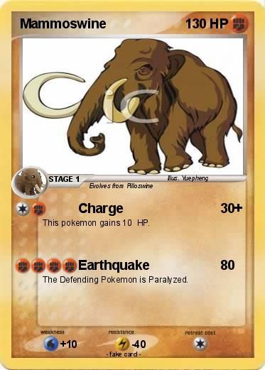Pokemon Mammoswine