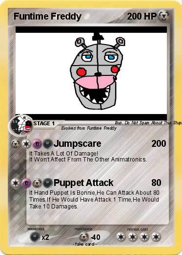 Pokemon Funtime Freddy