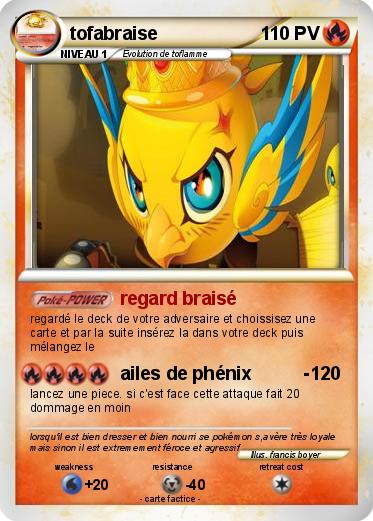 Pokemon tofabraise