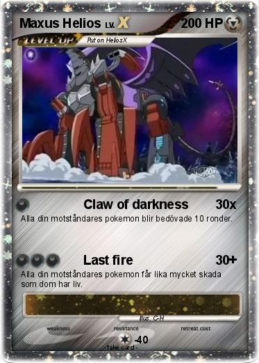 Pokemon Maxus Helios