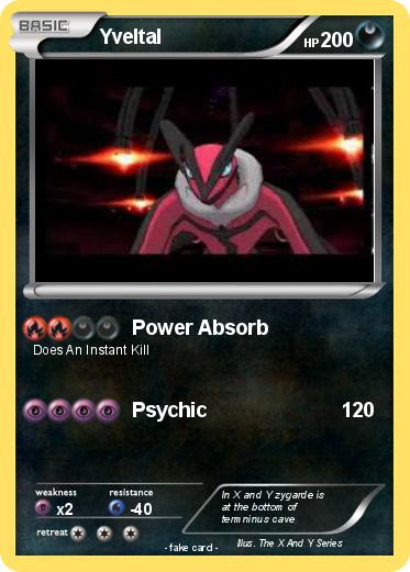 Pokemon Yveltal