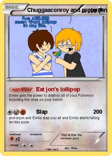Pokemon Chuggaaconroy and protonjon