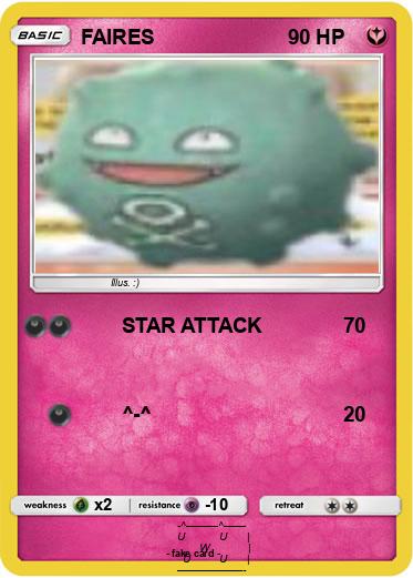 Pokemon FAIRES
