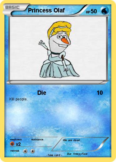 Pokemon Princess Olaf
