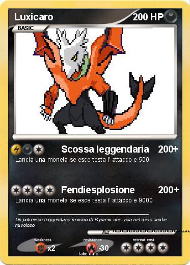 Pokemon Luxicaro