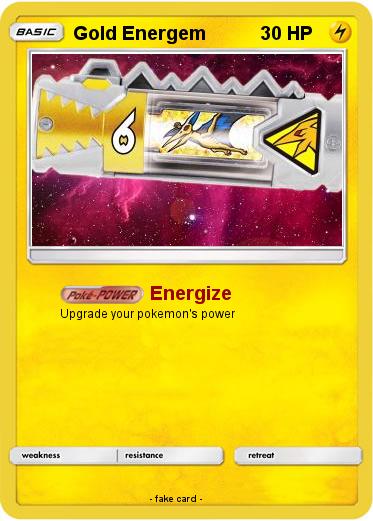 Pokemon Gold Energem