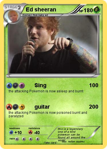 Pokemon Ed sheeran