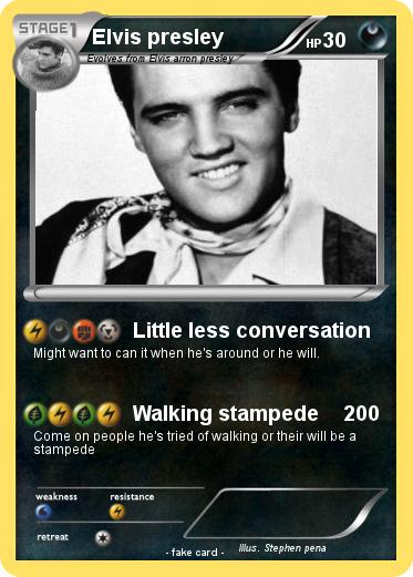 Pokemon Elvis presley