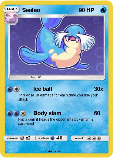 Pokemon Sealeo