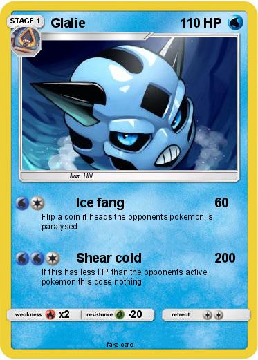 Pokemon Glalie