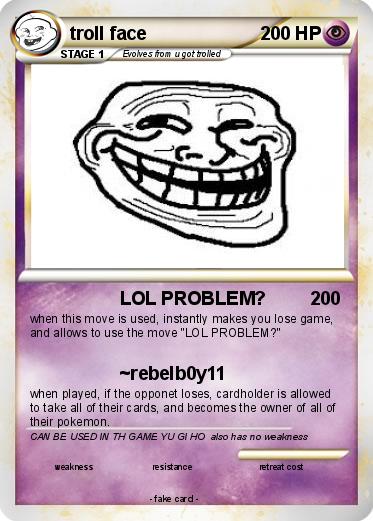 Pokemon troll face