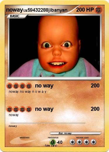 Pokemon noway