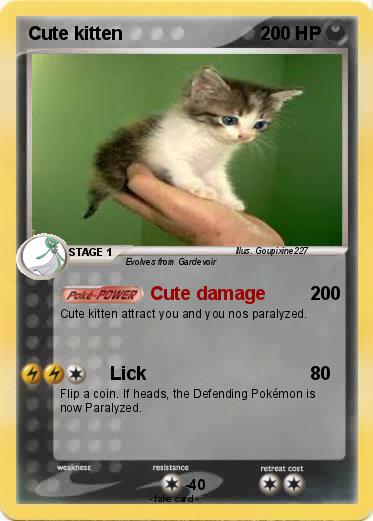 Pokemon Cute kitten