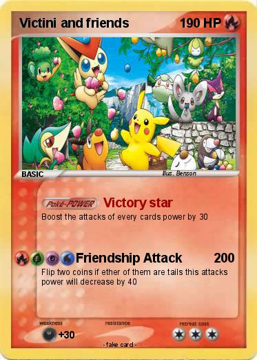 Pokemon Victini and friends