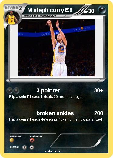Pokemon M steph curry EX