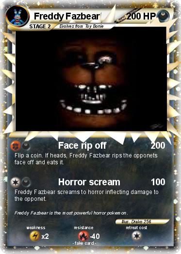 Pokemon Freddy Fazbear